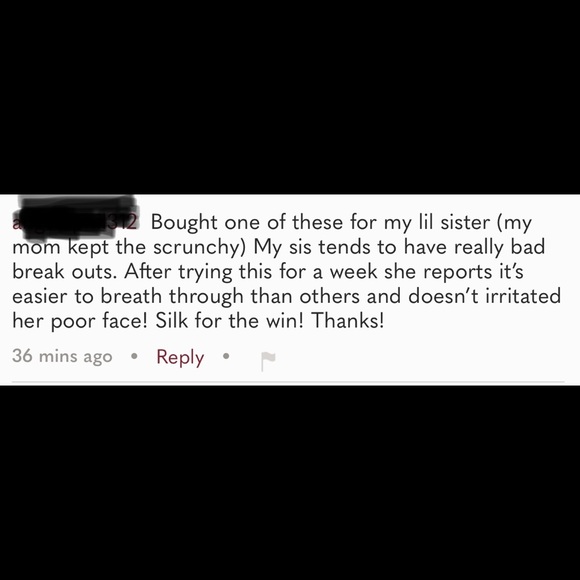 SILK FACE MASK WITH SCRUNCHIE - Picture 14 of 14